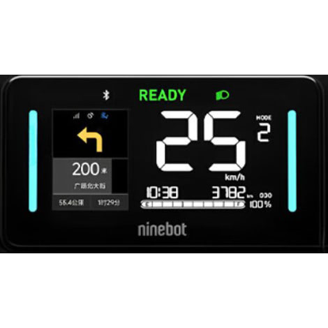 九号 2.4”TFT +VTN Hybrid 仪表显示