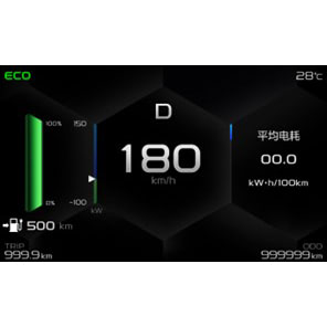 5.0”IPS TFT 800*480 仪表显示